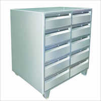 Silver Punch Storage Cabinet