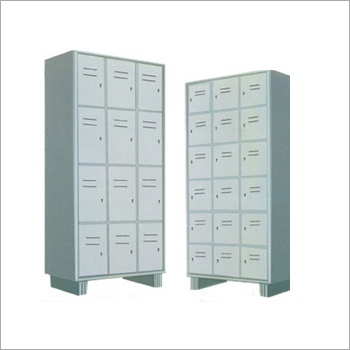 Gray Stainless Steel Locker