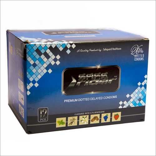 Premium Dotted Delayed Condom Size: Standard