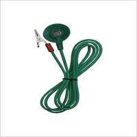 Esd Grounding Cord Single Side Button - Color: Green