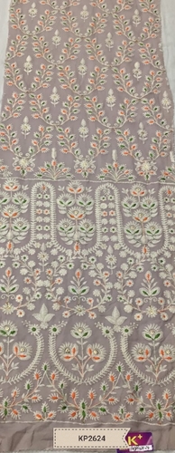 Shinny Dyeable Embroidery Fabric
