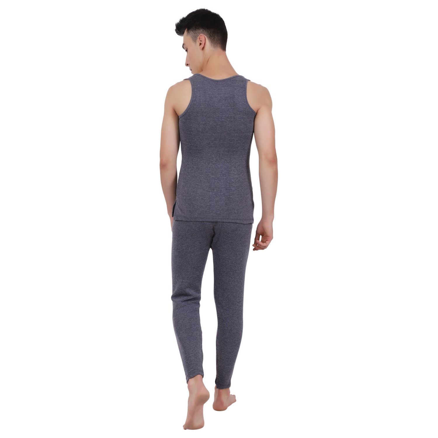 Sleeveless Mens Thermal Set