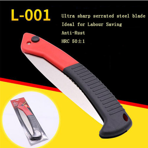 Stainless Steel L-001 Portable Folding Garden Handsaw