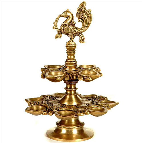 Brass Decorative Oil Lamp