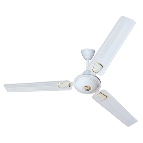 3 Blade White Ceiling Fan Power: Single 