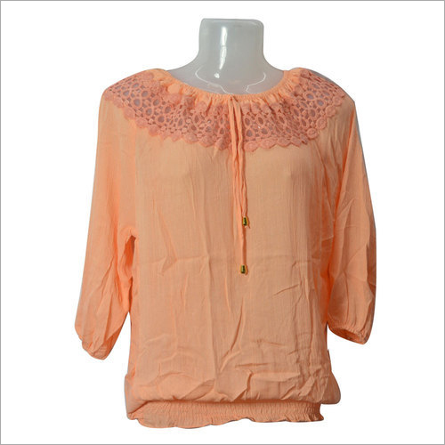 Available In Multiple Color Women Trendy Top