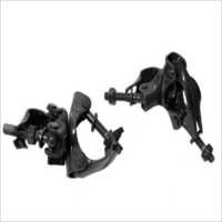 Scaffolding Swivel Coupler - Mild Steel, 48.3 X 48.3mm Dimensions, Black Color | Hot Dipped Galvanized Surface Treatment, Accurate Node Attachment