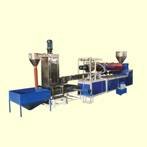 Mother Baby Plastic Recycling Machine