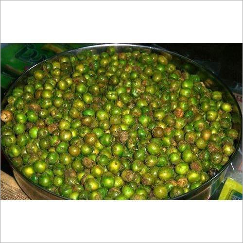 Green Matar Namkeen - Matar, 3 Months Shelf Life, Salty Taste | Hygienically Prepared, Nutrient-Rich Tea Time Snack in Preventative Packaging