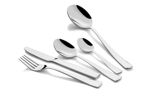Shapes Artic Stainless Steel Cutlery Set - 26 Pcs | Elegant Mirror Finish, Durable Design, and 100% Food Grade Quality
