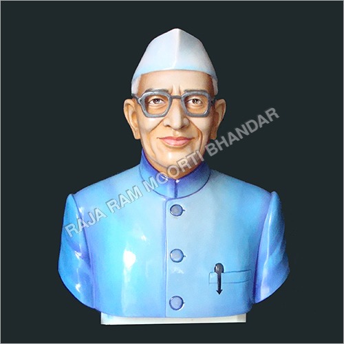Marble Morarji Desai Statue