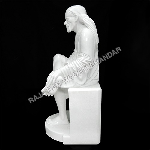 White Marble Sai Baba Statue Height: Available In 1 Foot To 9 Foot Foot (Ft)