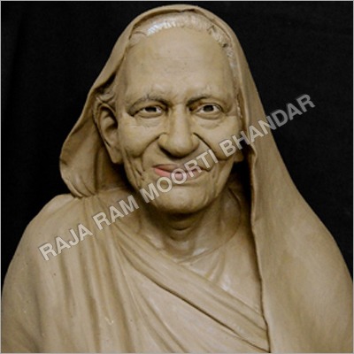Folk Art Old Lady Customized Marble Statue