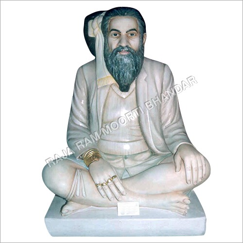 Marble Saint Ravidas Statue