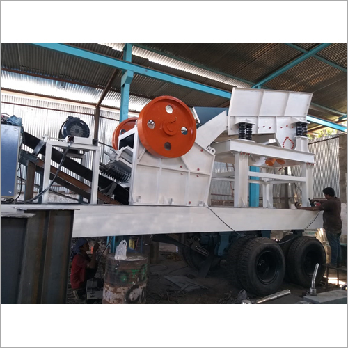 Tyre Mount Mobile Crusher
