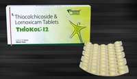 Thiocolchicoside 4 mg & Lornoxicam 8mg