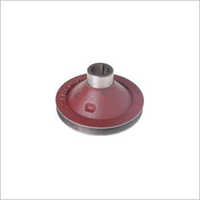 Tractor Crankshaft Pulley - Color: Red And Silver