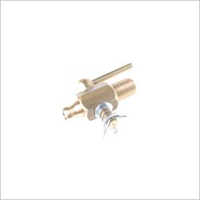 Drain Cock - Lightweight Standard Size, Golden Color , Smooth Finish With Threaded Mounting For Efficient Fluid Drainage