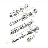 Automobile Hub Assy High Speed Sync For Maruti Suzuki Car - Color: Metallic