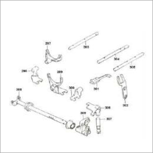 Powder Coated Corrosion Resistance Lever Reverse Gear Shift