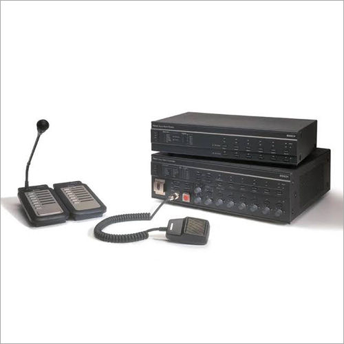 Black Electric Public Address System