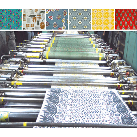 Rotary Screen Printing Machine By MAHAVIR HYDRAULICS