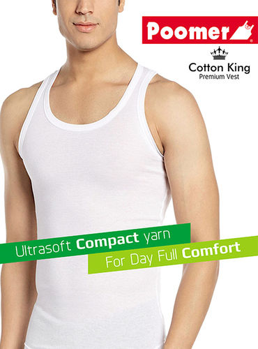 Black Mens Poomer Cotton Inner Vest at Best Price in Madurai