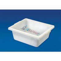 Utility Tray Polypropylene Labappara - Size Options: 375 X 350 X 130 Mm, 540 X 435 X 130 Mm | Versatile For Drying, Sterilizing, And Storage In Laboratories