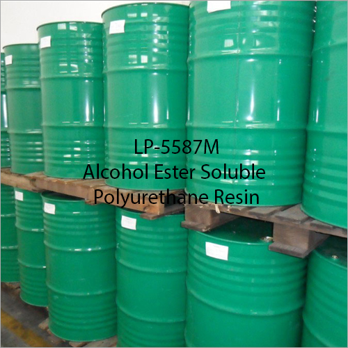 LP-5587M Alcohol Ester Soluble Polyurethane Resin