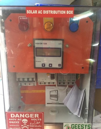 Solar ACDB With Meter And Indicator
