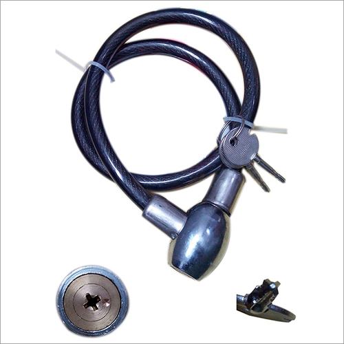 2 Keys Heavy Metal Lock Vehicle Type: Two Wheeler
