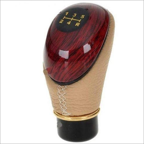Pvc And Metal Type R Beige Gear Knob For All Cars Universal
