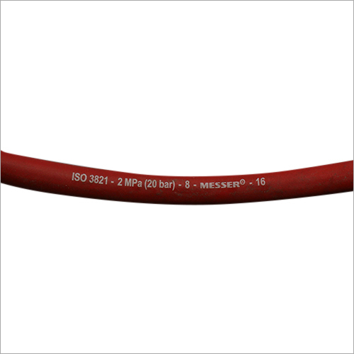 Gas Cylinder Rubber Hose Pipe - Rubber Material, Custom Size as Per Requirement | Ideal for LPG Cylinder Applications