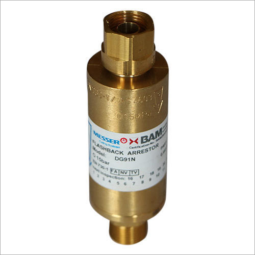 Regulator Messer Flashback Arrestor