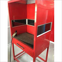 Red Welding And Brazing Booth