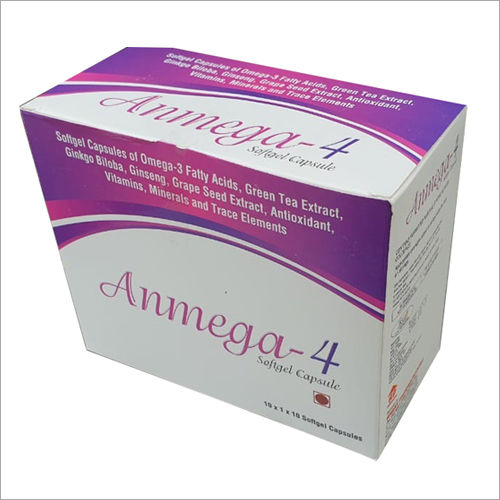 Anmega 4 Softgel Capsule Recommended For: Adults