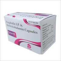 Pregabalin I.p And Methylcobalamin Capsules - Pain Relief For Nerve Damage, Instant Action For Adults, Store In Dry Place