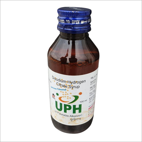 Liquid 100 Ml Disodium Hydrogen Citrate Syrup