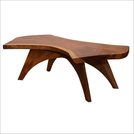 wooden Center Coffee table live wave