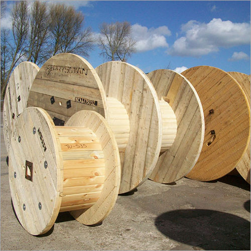 Hard Wood Cable Drum