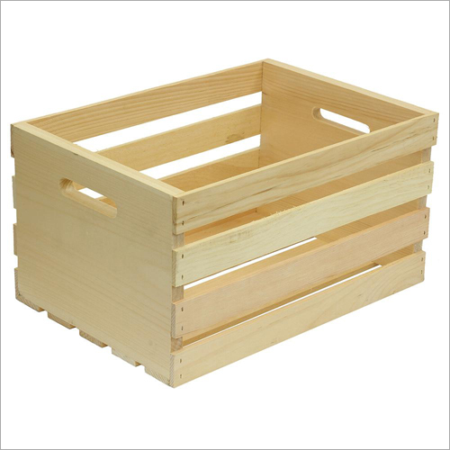 Unfinished Wood Crates Size: Customized