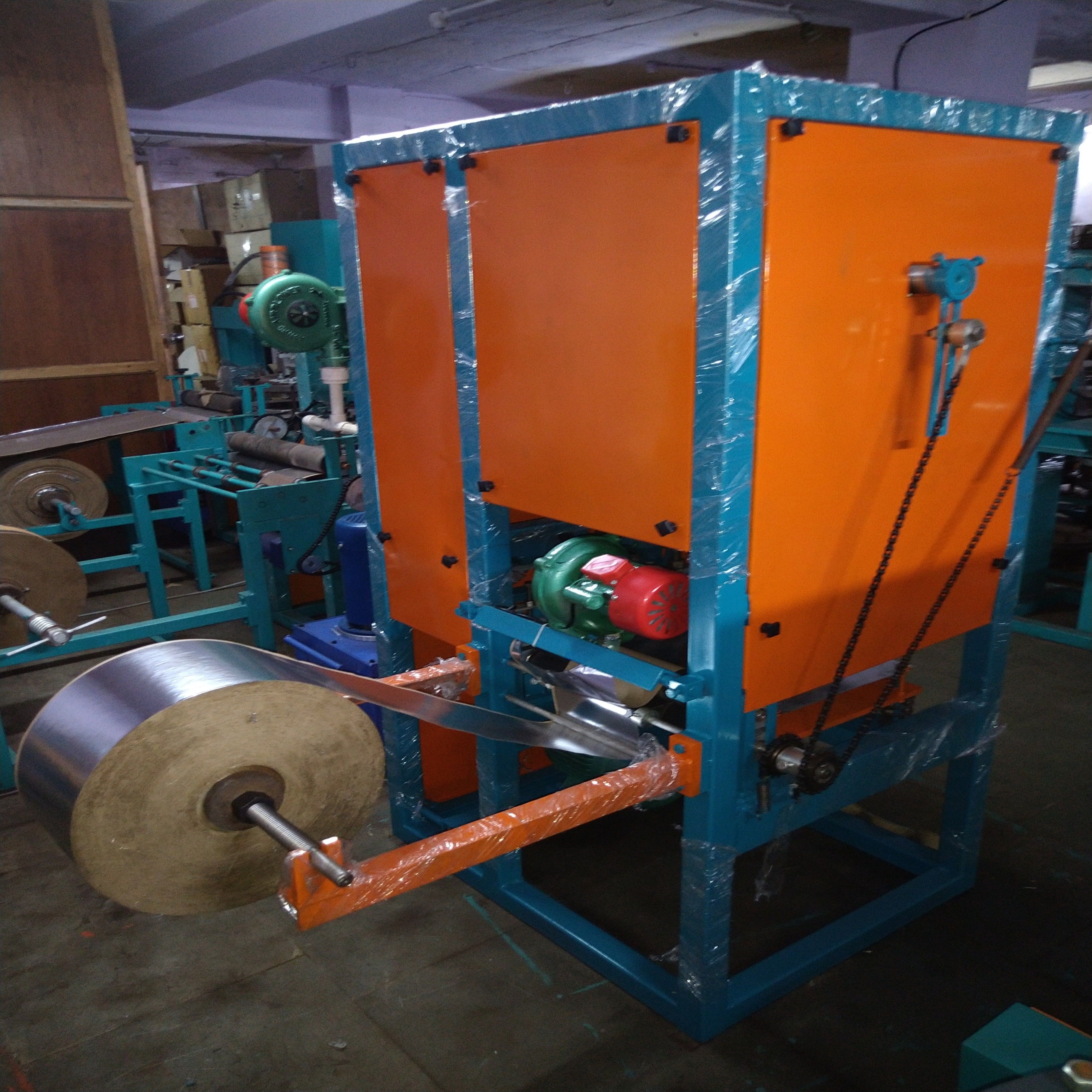 Silver Paper Dona Making Machine