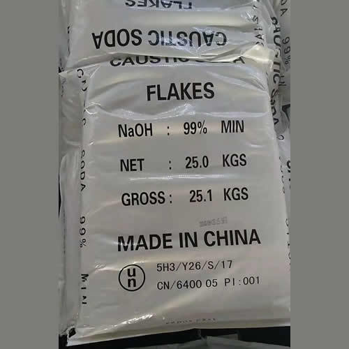 Caustic Soda Flakes 99.0% Application: Industrial