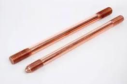 Copper Bonded Grounding Rod In 250 Micron Ul Listed - Shape: Round