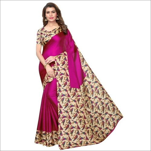 New Designer Kalamkari Silk Saree