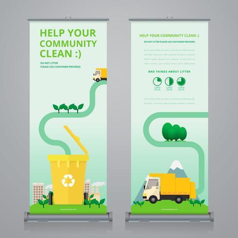 Roll up standee By PRINTECH