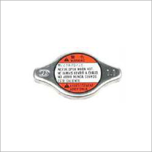 Mechanical Radiator Cap - Color: Silver And Orange