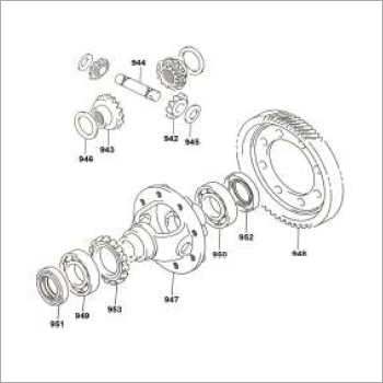 Alto Car Pinion Differential - Color: Metallic Grey