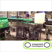 Gray Automatic Slat Conveyor