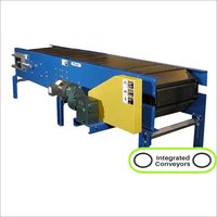 Blue Heavy Duty Slat Conveyor